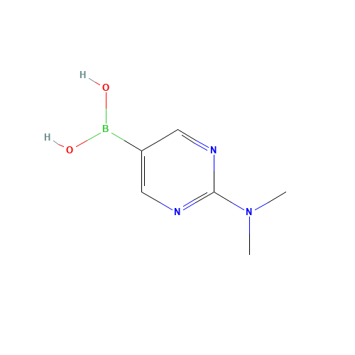 [2-(dimethylamino)pyrimidin-5-yl]boronic acid (CAS: 756817-82-0) - Related Chemical Product