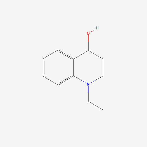 1-ethyl-3,4-dihydro-2H-quinolin-4-ol (CAS: 103861-78-5) - Chemical Structure and Molecular Formula 