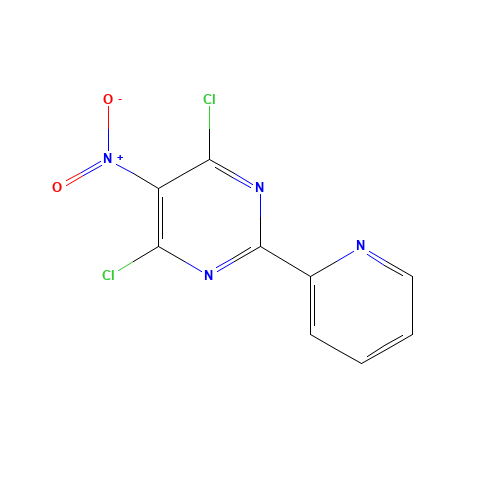 4,6-dichloro-5-nitro-2-pyridin-2-ylpyrimidine (CAS: 1188037-64-0) - Related Chemical Product
