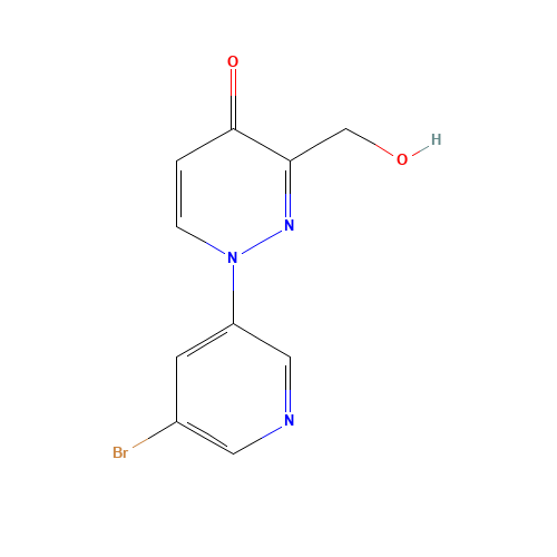 1-(5-bromopyridin-3-yl)-3-(hydroxymethyl)pyridazin-4-one (CAS: 1314389-42-8) - Related Chemical Product