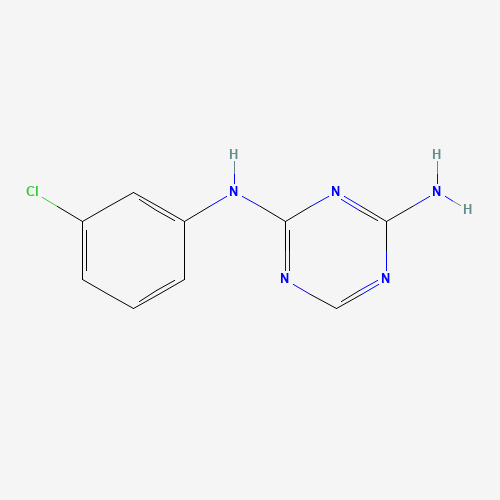 2-N-(3-chlorophenyl)-1,3,5-triazine-2,4-diamine (CAS: 718-43-4) - Related Chemical Product