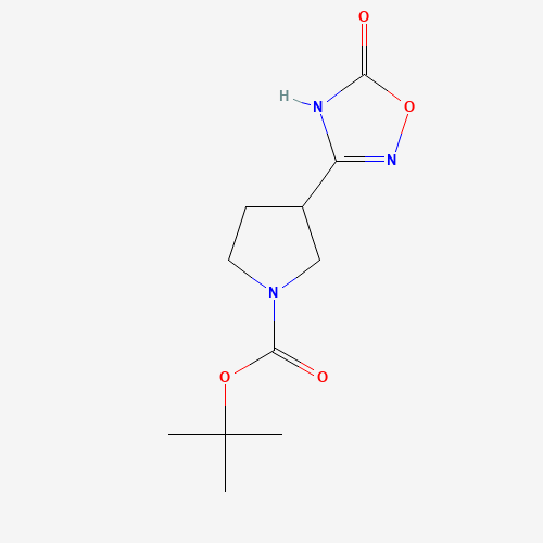tert-butyl 3-(5-oxo-2H-1,2,4-oxadiazol-3-yl)pyrrolidine-1-carboxylate (CAS: 1225218-57-4) - Related Chemical Product