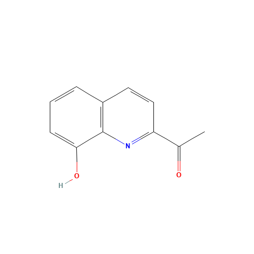 1-(8-hydroxyquinolin-2-yl)ethanone (CAS: 149003-37-2) - Chemical Structure and Molecular Formula 