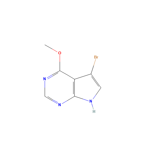 5-bromo-4-methoxy-7H-pyrrolo[2,3-d]pyrimidine (CAS: 1168106-60-2) - Related Chemical Product