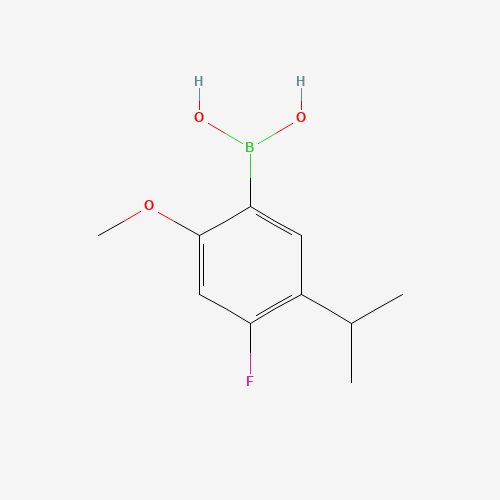 (4-fluoro-2-methoxy-5-propan-2-ylphenyl)boronic acid (CAS: 875446-29-0) - Related Chemical Product