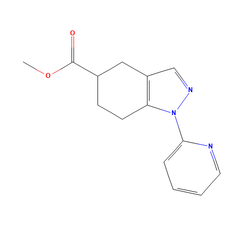 methyl 1-pyridin-2-yl-4,5,6,7-tetrahydroindazole-5-carboxylate (CAS: 68587-29-1) - Related Chemical Product
