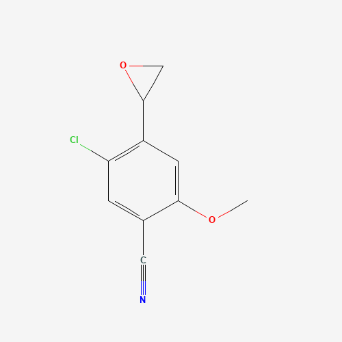 5-chloro-2-methoxy-4-(oxiran-2-yl)benzonitrile (CAS: 1255207-40-9) - Related Chemical Product