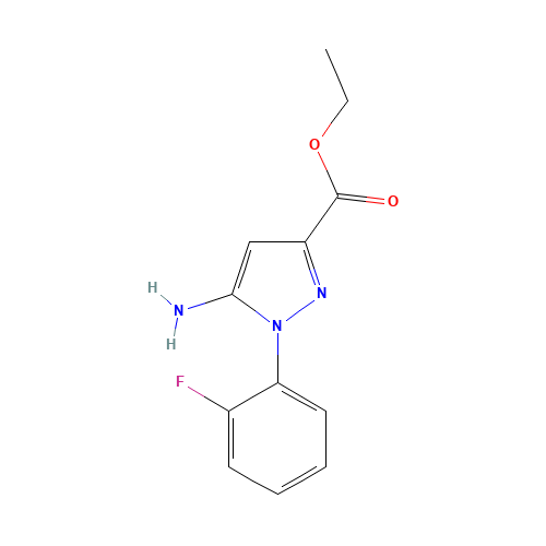 ethyl 5-amino-1-(2-fluorophenyl)pyrazole-3-carboxylate (CAS: 304874-05-3) - Related Chemical Product