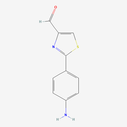 2-(4-aminophenyl)-1,3-thiazole-4-carbaldehyde (CAS: 55327-25-8) - Related Chemical Product