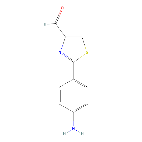 2-(4-aminophenyl)-1,3-thiazole-4-carbaldehyde (CAS: 55327-25-8) - Related Chemical Product