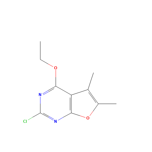 2-chloro-4-ethoxy-5,6-dimethylfuro[2,3-d]pyrimidine (CAS: 1030377-52-6) - Related Chemical Product