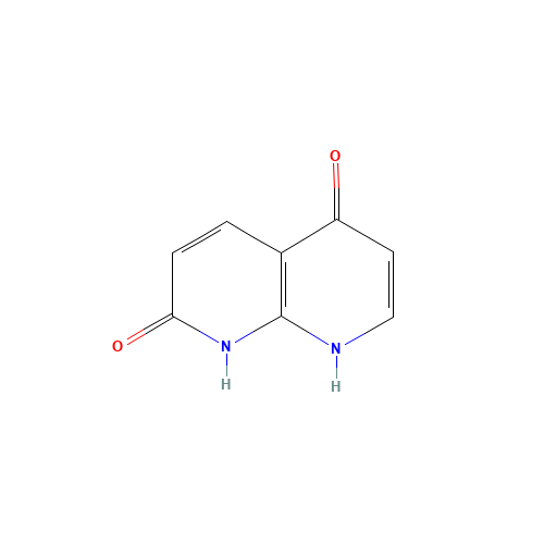1,8-dihydro-1,8-naphthyridine-2,5-dione (CAS: 37905-96-7) - Chemical Structure and Molecular Formula 