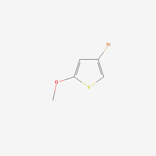 4-bromo-2-methoxythiophene (CAS: 73882-42-5) - Chemical Structure and Molecular Formula 