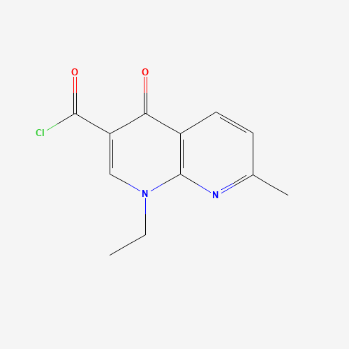 1-ethyl-7-methyl-4-oxo-1,8-naphthyridine-3-carbonyl chloride (CAS: 52377-28-3) - Related Chemical Product