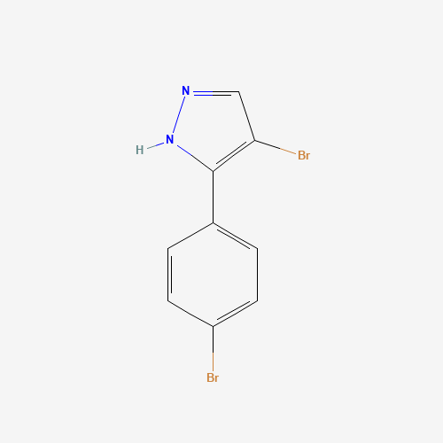 4-bromo-5-(4-bromophenyl)-1H-pyrazole (CAS: 17978-25-5) - Related Chemical Product
