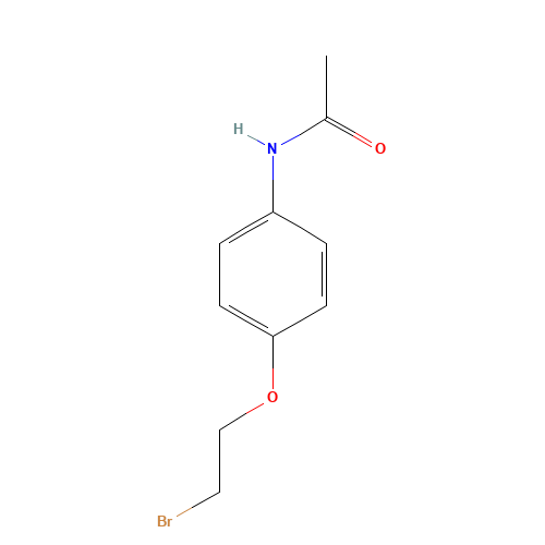 N-[4-(2-bromoethoxy)phenyl]acetamide (CAS: 57011-90-2) - Related Chemical Product