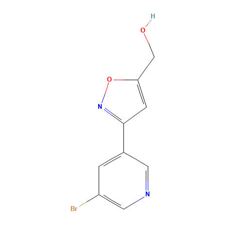 [3-(5-bromopyridin-3-yl)-1,2-oxazol-5-yl]methanol (CAS: 1231244-47-5) - Related Chemical Product