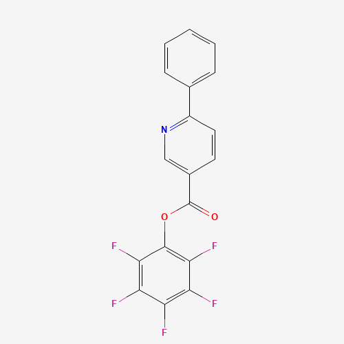 (2,3,4,5,6-pentafluorophenyl) 6-phenylpyridine-3-carboxylate (CAS: 934570-41-9) - Related Chemical Product