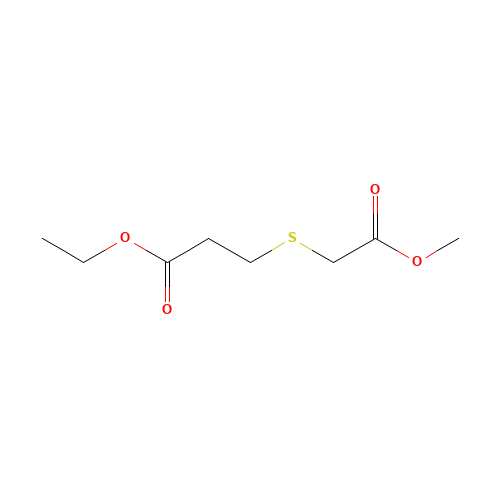 ethyl 3-(2-methoxy-2-oxoethyl)sulfanylpropanoate (CAS: 109483-00-3) - Related Chemical Product