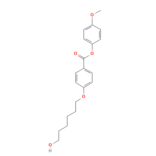 (4-methoxyphenyl) 4-(6-hydroxyhexoxy)benzoate (CAS: 137407-31-9) - Related Chemical Product