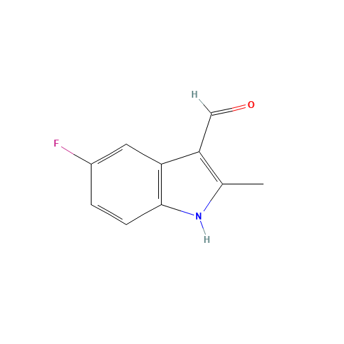 5-fluoro-2-methyl-1H-indole-3-carbaldehyde (CAS: 815586-68-6) - Related Chemical Product
