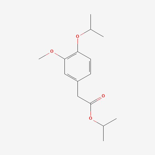 propan-2-yl 2-(3-methoxy-4-propan-2-yloxyphenyl)acetate (CAS: 1256581-67-5) - Related Chemical Product