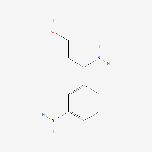 3-amino-3-(3-aminophenyl)propan-1-ol (CAS: 886364-14-3) - Related Chemical Product