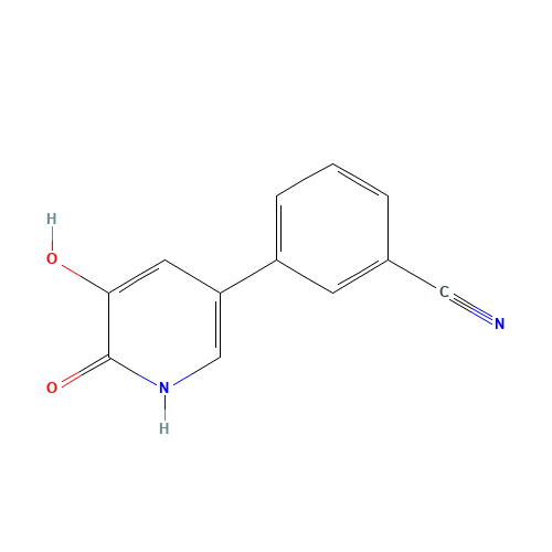 3-(5-hydroxy-6-oxo-1H-pyridin-3-yl)benzonitrile (CAS: 1333146-11-4) - Related Chemical Product