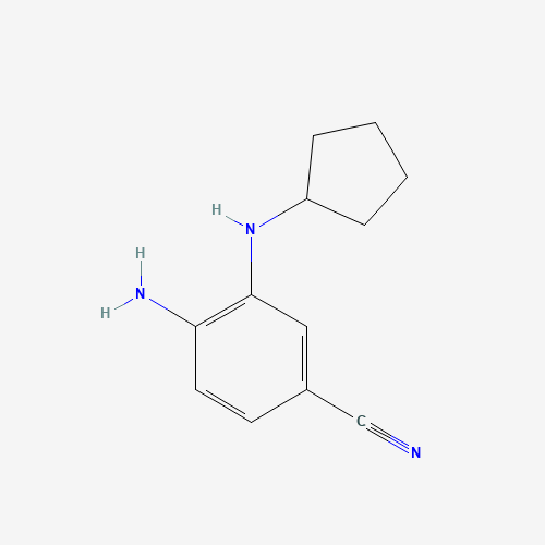 4-amino-3-(cyclopentylamino)benzonitrile (CAS: 864275-10-5) - Related Chemical Product
