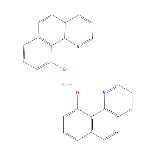 beryllium;benzo[h]quinolin-10-olate (CAS: 148896-39-3) - Related Chemical Product