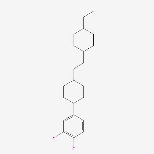 4-[4-[2-(4-ethylcyclohexyl)ethyl]cyclohexyl]-1,2-difluorobenzene (CAS: 117923-19-0) - Related Chemical Product