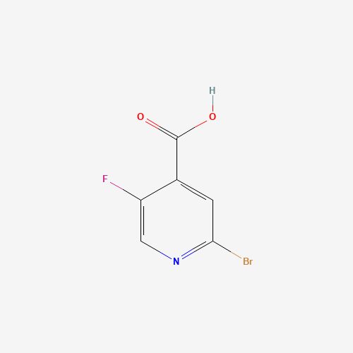 2-bromo-5-fluoropyridine-4-carboxylic acid (CAS: 885588-12-5) - Related Chemical Product