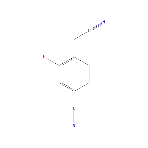 4-(cyanomethyl)-3-fluorobenzonitrile (CAS: 1000516-58-4) - Related Chemical Product