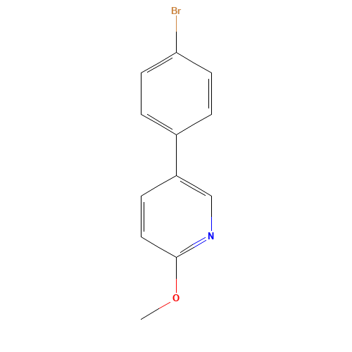 5-(4-bromophenyl)-2-methoxypyridine (CAS: 160377-52-6) - Related Chemical Product