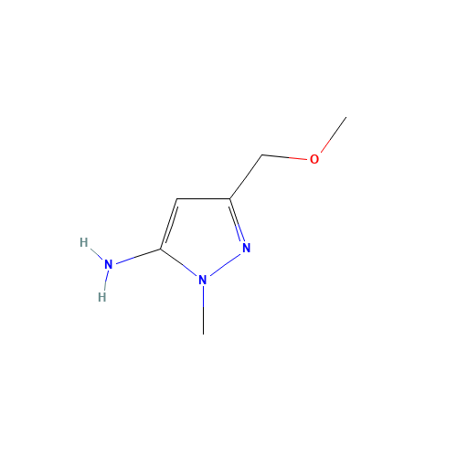 5-(methoxymethyl)-2-methylpyrazol-3-amine (CAS: 1174311-39-7) - Related Chemical Product