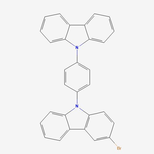 3-bromo-9-(4-carbazol-9-ylphenyl)carbazole (CAS: 1537218-76-0) - Related Chemical Product