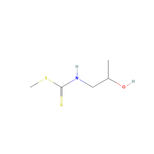 methyl N-(2-hydroxypropyl)carbamodithioate (CAS: 63880-69-3) - Related Chemical Product