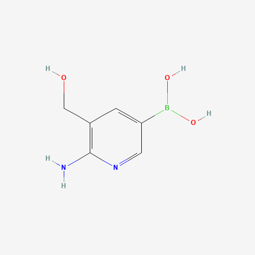 [6-amino-5-(hydroxymethyl)pyridin-3-yl]boronic acid (CAS: 1345469-19-3) - Related Chemical Product