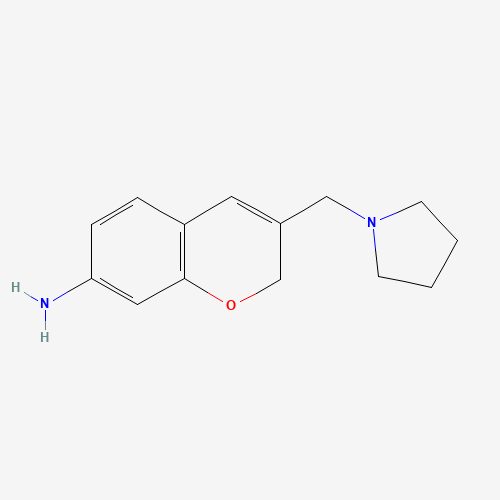 3-(pyrrolidin-1-ylmethyl)-2H-chromen-7-amine (CAS: 331759-77-4) - Related Chemical Product