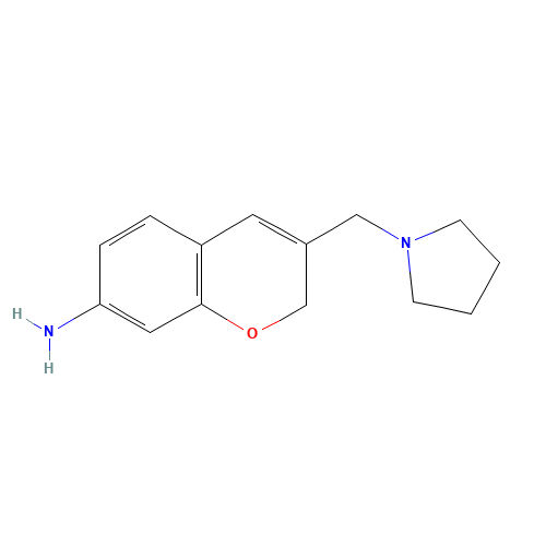 3-(pyrrolidin-1-ylmethyl)-2H-chromen-7-amine (CAS: 331759-77-4) - Related Chemical Product