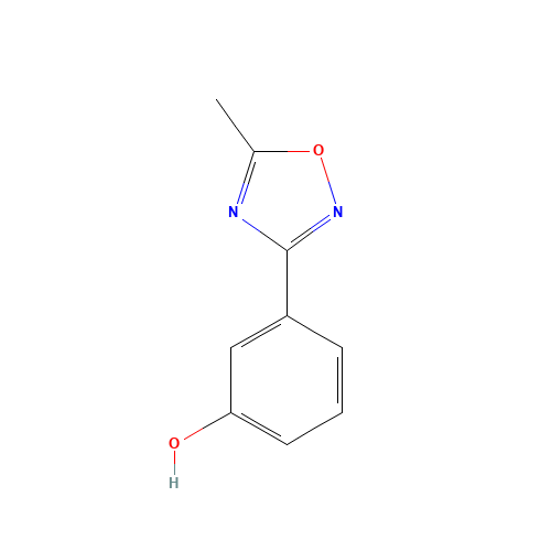 3-(5-methyl-1,2,4-oxadiazol-3-yl)phenol (CAS: 58599-05-6) - Related Chemical Product