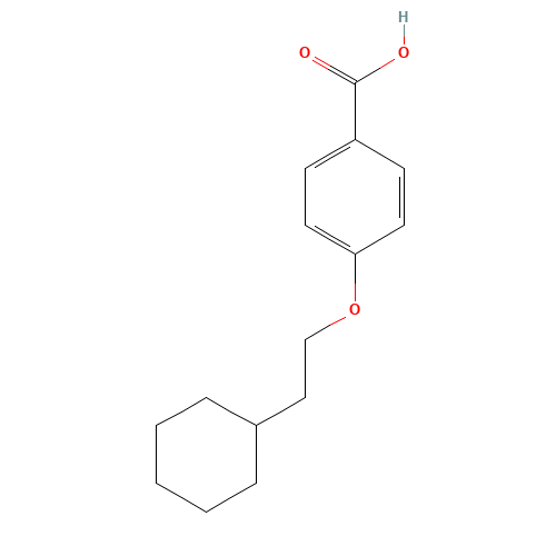 4-(2-cyclohexylethoxy)benzoic acid (CAS: 163419-01-0) - Related Chemical Product