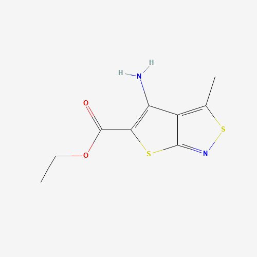 ethyl 4-amino-3-methylthieno[2,3-c][1,2]thiazole-5-carboxylate (CAS: 82000-54-2) - Related Chemical Product