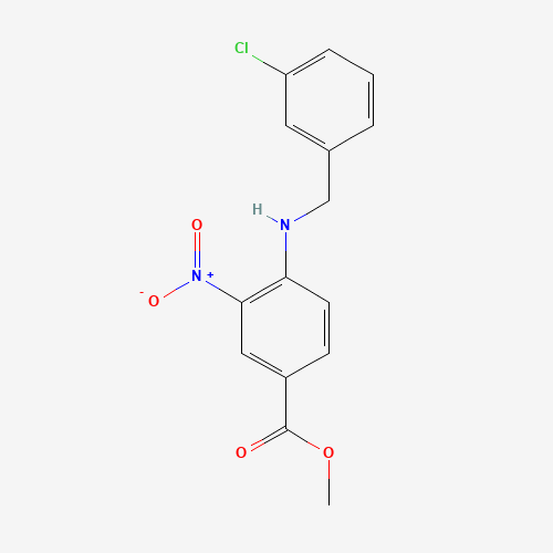 methyl 4-[(3-chlorophenyl)methylamino]-3-nitrobenzoate (CAS: 954231-47-1) - Related Chemical Product