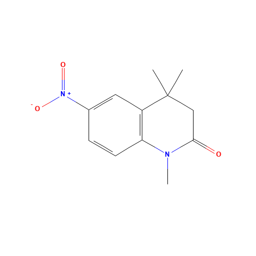 1,4,4-trimethyl-6-nitro-3H-quinolin-2-one (CAS: 144583-89-1) - Related Chemical Product