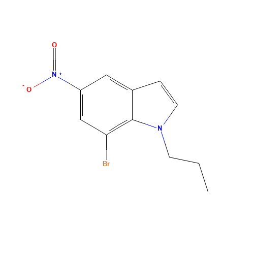 7-bromo-5-nitro-1-propylindole (CAS: 1610801-10-9) - Related Chemical Product