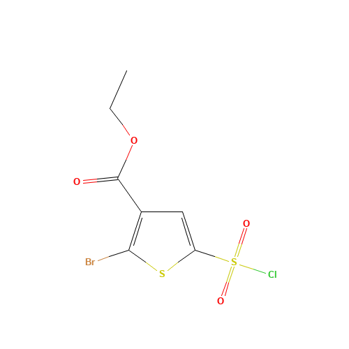 ethyl 2-bromo-5-chlorosulfonylthiophene-3-carboxylate (CAS: 1245647-67-9) - Related Chemical Product