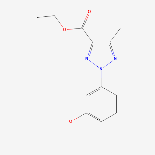 ethyl 2-(3-methoxyphenyl)-5-methyltriazole-4-carboxylate (CAS: 209539-34-4) - Related Chemical Product
