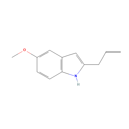 5-methoxy-2-prop-2-enyl-1H-indole (CAS: 5366-88-1) - Related Chemical Product