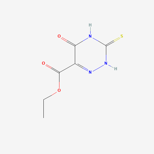 ethyl 5-oxo-3-sulfanylidene-2H-1,2,4-triazine-6-carboxylate (CAS: 51101-09-8) - Related Chemical Product